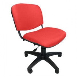 Silla Operativa Allegro sin Brazos en Tela Stella Color Coral