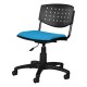 Silla Operativa Allegro sin Brazos en Tela Stella Color Marino