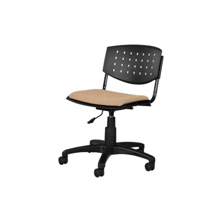 Silla Operativa Brecia Tela Adison Color Camello