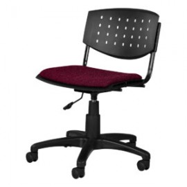 Silla Operativa Brecia Tela Mini Color Cereza