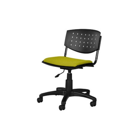Silla Operativa Brecia Tela Mini verde manzano