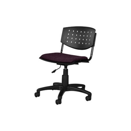 Silla Operativa Brecia Tela Stella Color Violeta