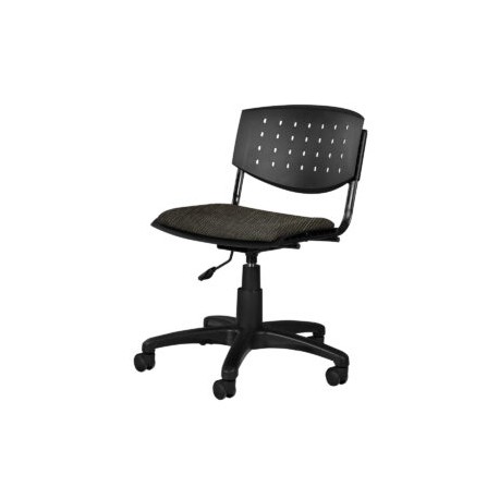 Silla Operativa Brecia, asiento en Tela Stanley Oxford y respaldo en poliuretano perforado