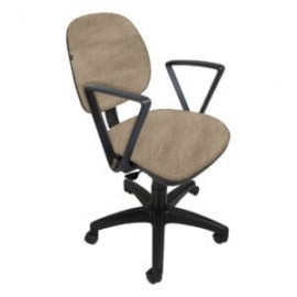 Silla operativa con Brazos Regia 1011 Tela Adison Color Mist
