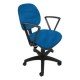 Silla operativa con Brazos Regia 1011 Tela Stella Color Pizarra