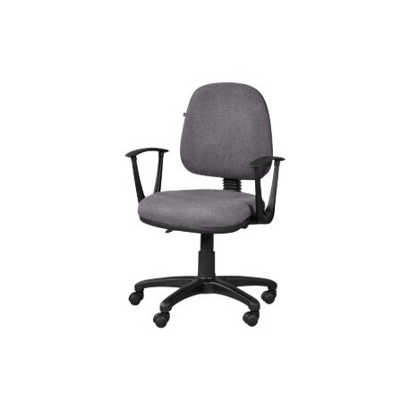 Silla operativa con brazos regia 1012 Tela Adison Color Grey