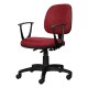 Silla operativa con brazos regia 1012 Tela Stella Color Marino
