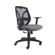 Silla Operativa con Brazos Tiempo 3511 Tela Mini Coral