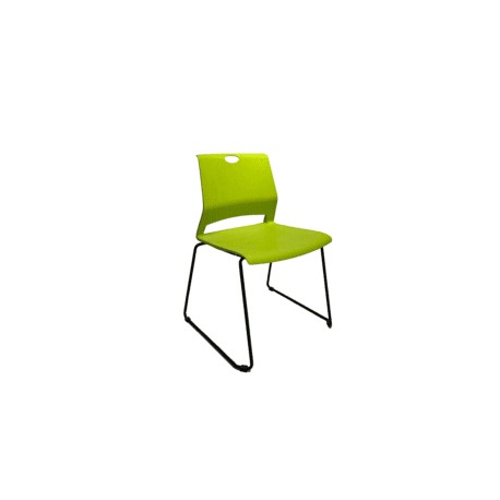Silla de Visita M11 Plástico Verde