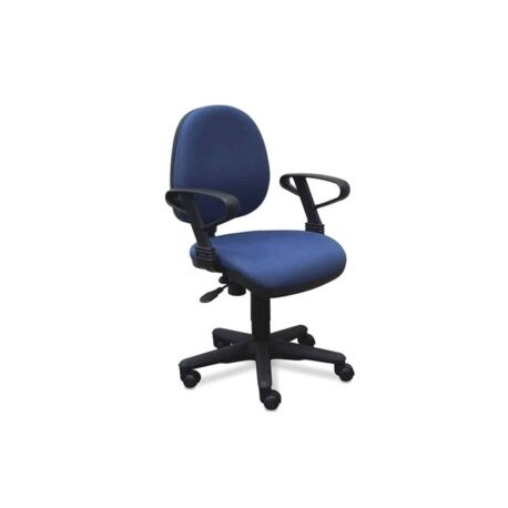 Silla Operativa con Reclinamiento con Brazos Fijos