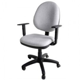 Silla Operativa E101 con Brazos ajustables en Tela Stanley Oxford