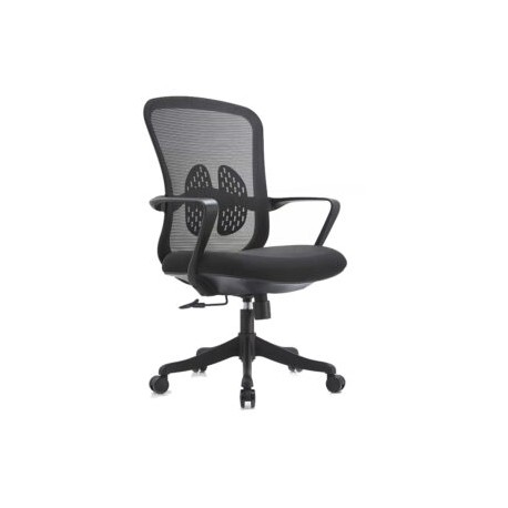 Silla Operativa Organic Mesh y Tela Negra