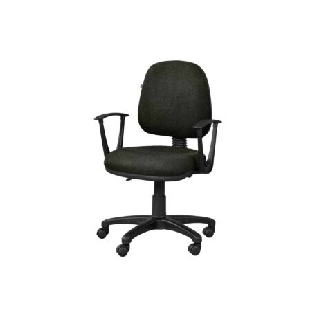Silla Operativa con Brazos Regia 1012 Tela Negro