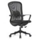 Silla Operativa Organic Mesh y Tela Negra