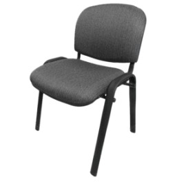 Silla de Visita Allegro sin Brazos en Tela Stanley Color Oxford