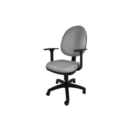 Silla Operativa E101 con Brazos fijo en Tela Stanley Oxford