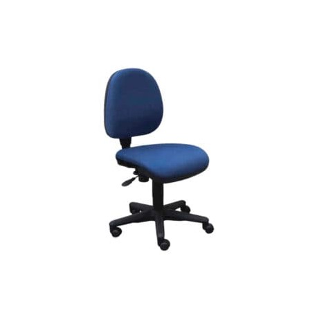 Silla Operativa RS-430 con Reclinamiento Tapizado en Tela s/b, Estructura Negra