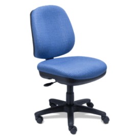 Silla Operativa RS-460 Tapizado en Tela s/b, Estructura Negra
