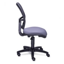 Silla Operativa RS-490 Asiento en Tela y Respaldo en Mesh Gris s/b