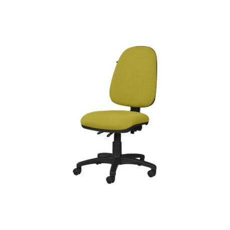 Silla operativa sin brazos clasica 1502 Tela Adison Color Pera