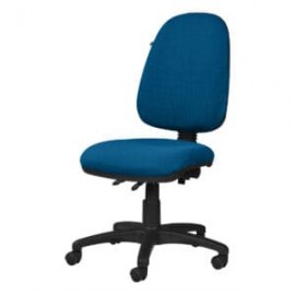 Silla operativa sin brazos clasica 1502 Tela Mini Color Pizarra