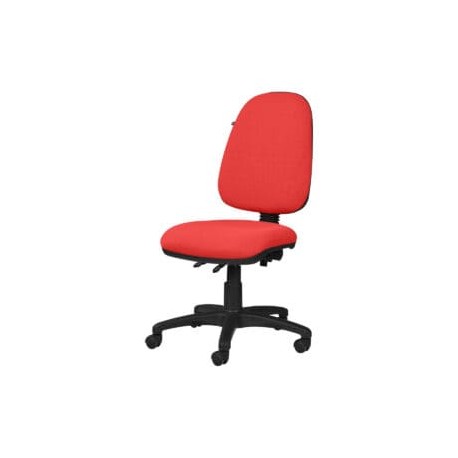 Silla operativa sin brazos clasica 1502 Tela Stella Color Coral