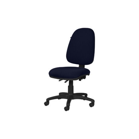 Silla operativa sin brazos clasica 1502 Tela Stella Color Marino