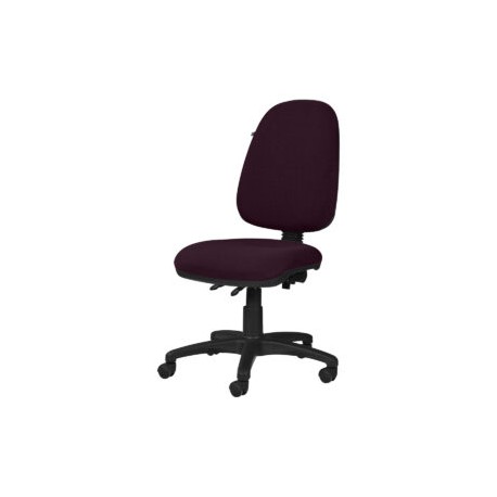 Silla operativa sin brazos clasica 1502 Tela Stella Color Violeta