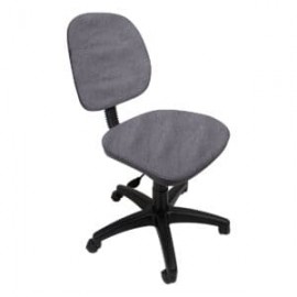 Silla operativa sin Brazos Regia 1001 Tela Adison Color Plata