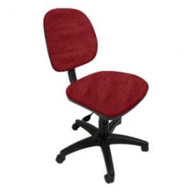 Silla operativa sin Brazos Regia 1001 Tela Adison Color Rojo
