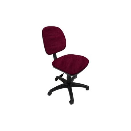 Silla operativa sin Brazos Regia 1001 Tela Mini Color Cereza