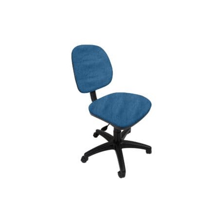 Silla operativa sin Brazos Regia 1001 Tela Stella Color Azul