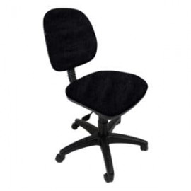 Silla operativa sin Brazos Regia 1001 Tela Stella Color negro