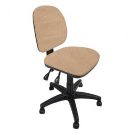 Silla Operativa sin Brazos Regia 1002 Tela Adison Color Camello