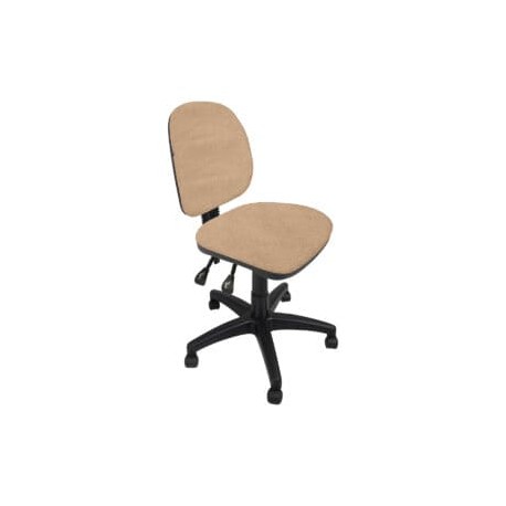 Silla Operativa sin Brazos Regia 1002 Tela Adison Color Camello