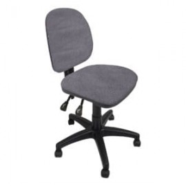 Silla Operativa sin Brazos Regia 1002 Tela Adison Color Plata
