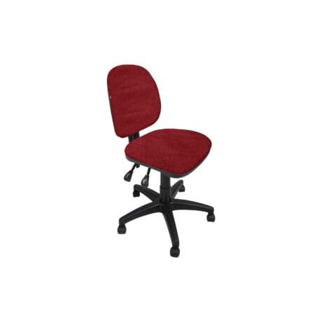 Silla Operativa sin Brazos Regia 1002 Tela Adison Color Rojo
