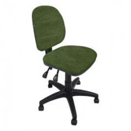Silla Operativa sin Brazos Regia 1002 Tela Adison Color Verde Hoja
