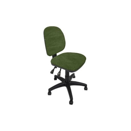 Silla Operativa sin Brazos Regia 1002 Tela Adison Color Verde Hoja