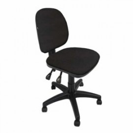 Silla Operativa sin Brazos Regia 1002 Tela Mini Café