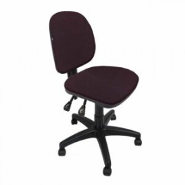 Silla Operativa sin Brazos Regia 1002 Tela Mini Ciruela