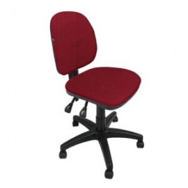Silla Operativa sin Brazos Regia 1002 Tela Mini Rojo