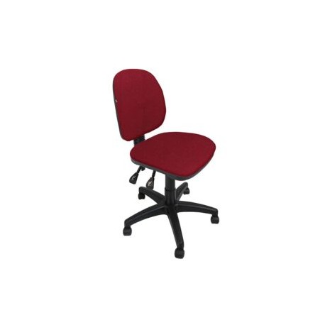 Silla Operativa sin Brazos Regia 1002 Tela Mini Rojo