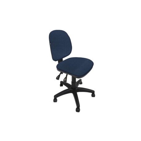 Silla Operativa sin Brazos Regia 1002 Tela Ofik Azul Marino
