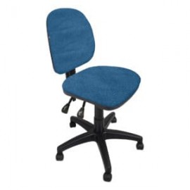 Silla Operativa sin Brazos Regia 1002 Tela Stella Color Azul