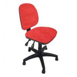 Silla Operativa sin Brazos Regia 1002 Tela Stella Color Coral