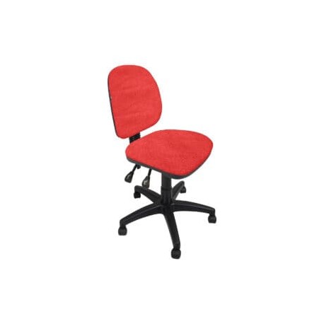 Silla Operativa sin Brazos Regia 1002 Tela Stella Color Coral