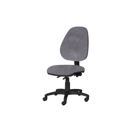 Silla Operativa sin Brazos Tiempo 3503 Tela Adison Color Plata