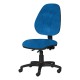 Silla Operativa sin Brazos Tiempo 3503 Tela Adison Color Plomo