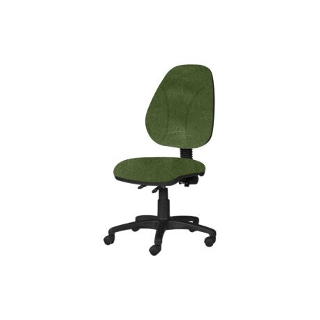 Silla Operativa sin Brazos Tiempo 3503 Tela Adison Color Verde Hoja